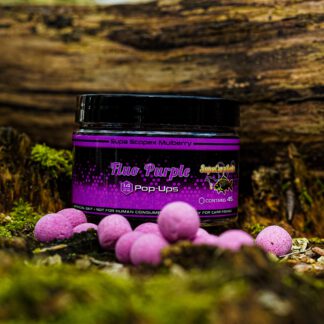 Supa Scopex Mulberry Pop Ups fluo Purple 14mm
