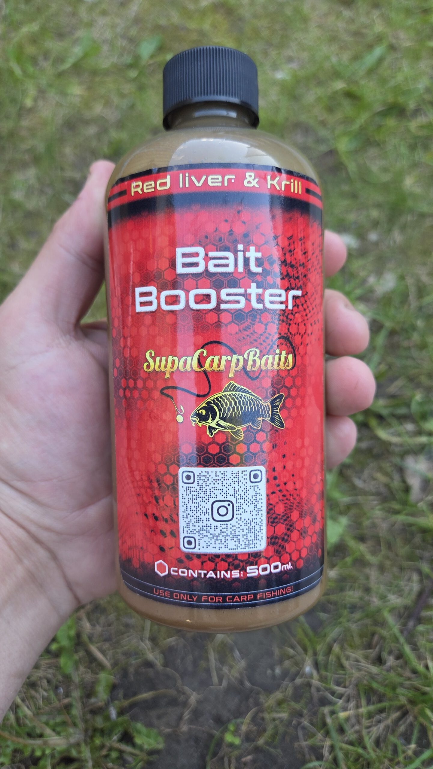 Supa Bait Booster Liver & Krill 500 ML