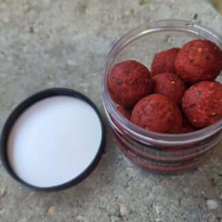 Supa Hard Hookbaits Red Liver & Krill  24 mm